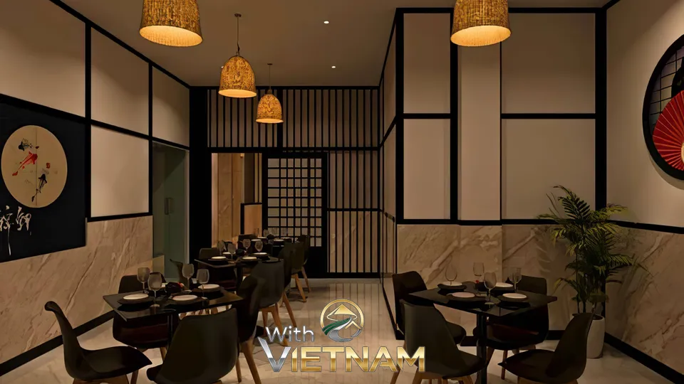 사쿠라 마사지 내 일본식 식사 공간