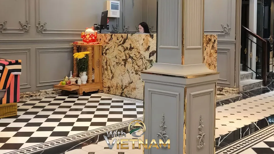 고급스러운 마사지샵 접수 데스크