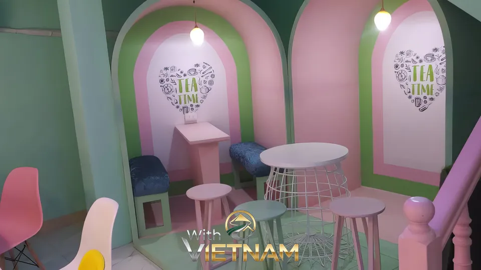 파스텔톤의 내부