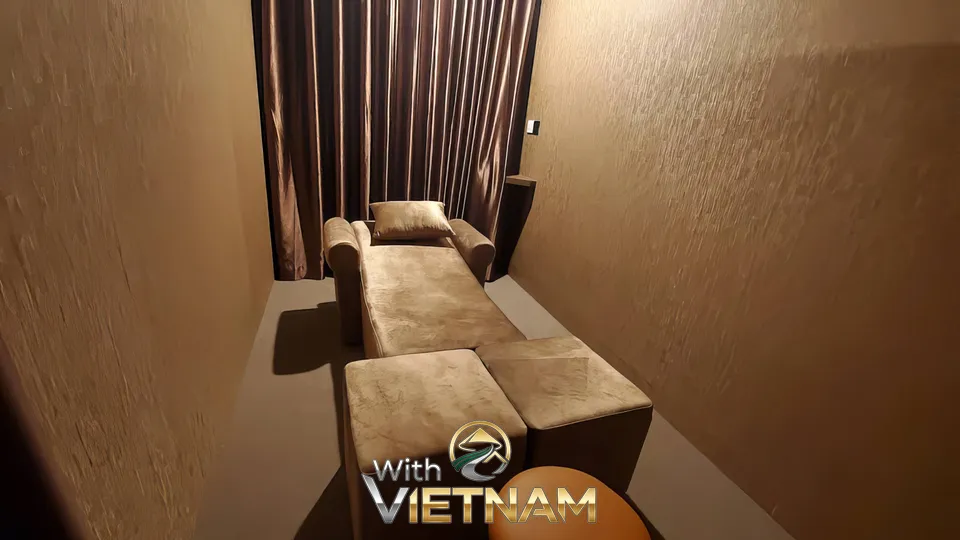 마사지 의자가 놓여있는 방